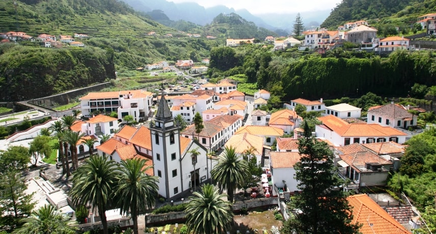 São Vicente Municipality in Madeira Island